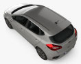 Kia Ceed EcoDynamics hatchback 2018 3d model top view