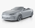 Kia Optima ロードスター A1A 2015 3Dモデル clay render