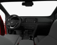 Kia Sportage GT-Line with HQ interior 2019 3d model dashboard