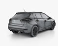 Kia Forte 5 portas hatchback 2020 Modelo 3d