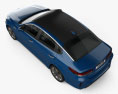 Kia Optima hybrid 2020 3D-Modell Draufsicht