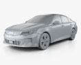 Kia Optima гибрид 2020 3D модель clay render