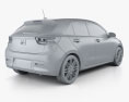Kia Rio 5 porte hatchback 2020 Modello 3D