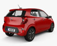 Kia Picanto (Morning) 2020 3D 모델  back view