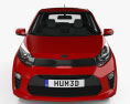 Kia Picanto (Morning) 2020 3D 모델  front view