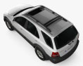 Kia Sorento EX 2002 3d model top view