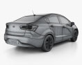 Kia Rio (UB) 轿车 2018 3D模型