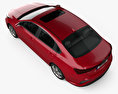 Kia Forte 2020 3d model top view