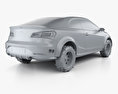Kia Forte Koup Mud Bogger 2018 3D模型