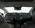 Kia K3 CN-spec Berlina con interni 2018 Modello 3D dashboard