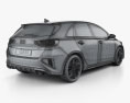 Kia Ceed GT 해치백 2021 3D 모델 