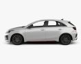 Kia Ceed GT hatchback 2021 Modello 3D vista laterale