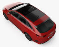 Kia Ceed Pro GT-Line 2021 Modello 3D vista dall'alto
