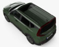 Kia Soul X-Line 2022 3D модель top view