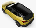 Kia SP Signature 2020 3D-Modell Draufsicht