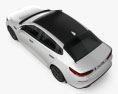 Kia Optima sedan 2021 3d model top view