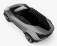 Kia Futuron 2023 3D 모델  top view