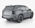 Kia Sorento EcoHybrid 2021 3D 모델 