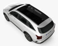 Kia Sorento EcoHybrid 2021 3D 모델  top view