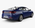Kia Cadenza US-spec 2023 3D модель back view