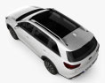 Kia KX7 2020 3D 모델  top view