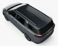 Kia Carnival 2024 3D модель top view