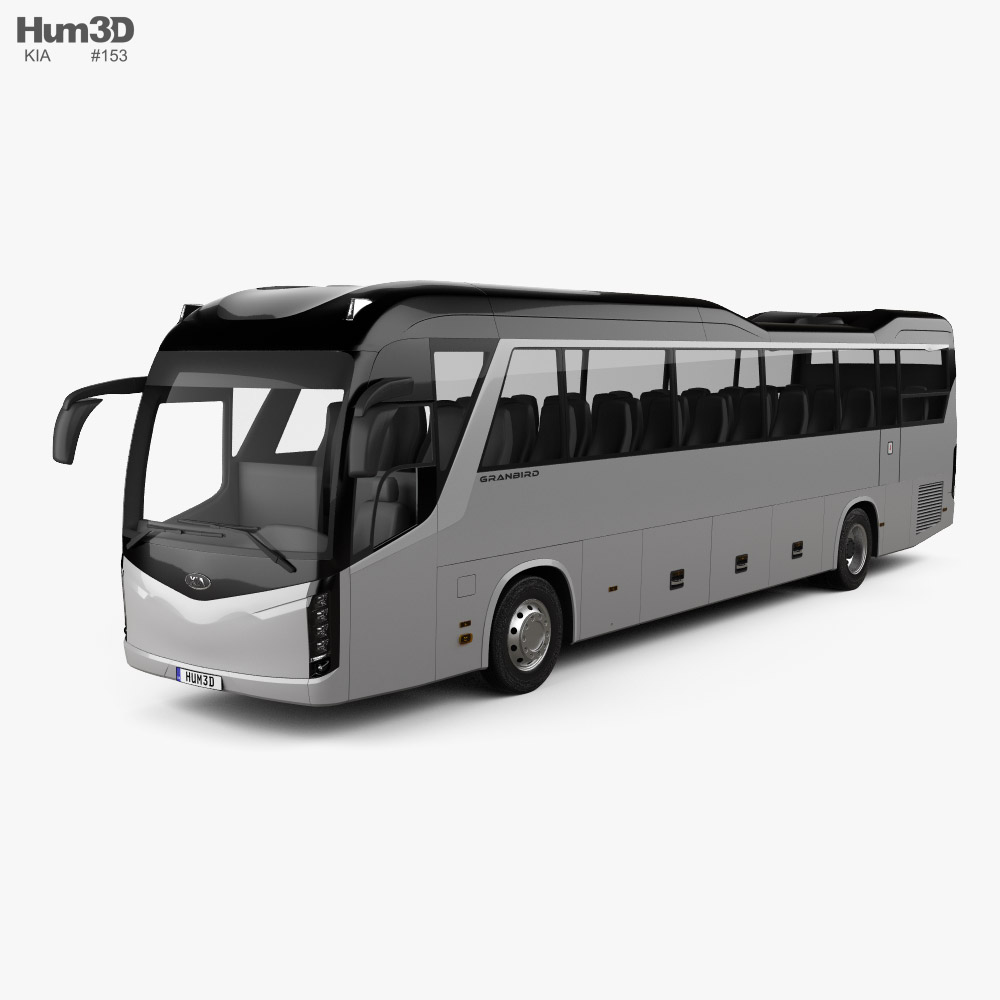 Kia Granbird bus 2021 3D model