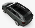 Kia Sorento X-Line 2023 3D模型 顶视图