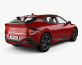Kia EV6 GT-Line 2024 3D 모델  back view