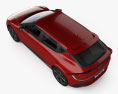 Kia EV6 GT-Line 2024 3D模型 顶视图