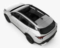 Kia Sportage 2022 3d model top view