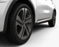 Kia Sorento EcoHybrid HQインテリアと とエンジン 2020 3Dモデル