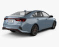 Kia Forte GT 2024 3D 모델  back view