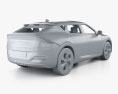 Kia EV6 GT-Line з детальним інтер'єром 2024 3D модель