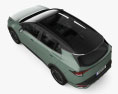 Kia Sportage SWB GT-Line PHEV 2022 3d model top view