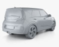 Kia Soul GT-Line US-spec 2024 3D-Modell