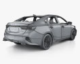 Kia Forte GT 인테리어 가 있는 2024 3D 모델 