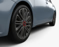Kia Forte GT з детальним інтер'єром 2024 3D модель