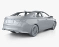 Kia Forte GT с детальным интерьером 2024 3D модель