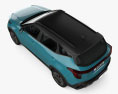 Kia Seltos US-spec 2024 3d model top view