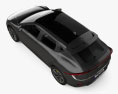 Kia EV6 GT with HQ interior 2024 Modèle 3d vue du dessus