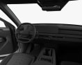 Kia EV9 com interior 2024 Modelo 3d dashboard