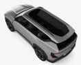 Kia EV5 2024 3D-Modell Draufsicht