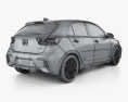 Kia Rio 掀背车 GT Line 2023 3D模型