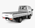 Kia Bongo EV Pickup 2024 3D-Modell Rückansicht