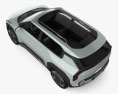 Kia EV3 2024 Modello 3D vista dall'alto