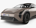 Kia EV4 2024 3D 모델 