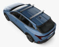 Kia K3 Hatchback GT Line 2023 3D-Modell Draufsicht
