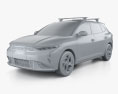 Kia K3 Hatchback GT Line 2023 Modelo 3D clay render
