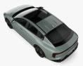 Kia K4 GT-Line 2025 3D 모델  top view
